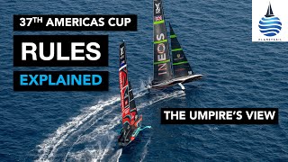 Americas Cup Rules amp Tactics Explained [upl. by Ahseinod]