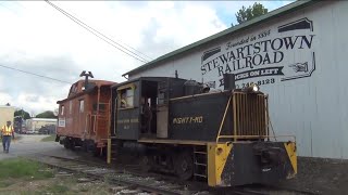 Stewartstown Railroad Mighty Mo and the Cabin Car [upl. by Aliban]