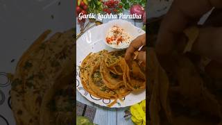 Market Jese Garlic Lachha Paratha Recipe ❣️youtubeshorts viral shorts SakshiKitchen1 [upl. by Littlejohn]