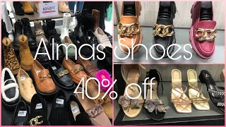 Almas Shoes 40 off  Almas Shoes Winter Collection Shopping Haul [upl. by Buyer]