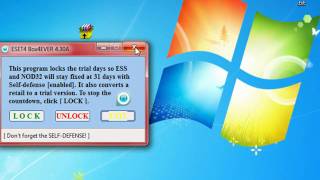 NOD32 FREE TRIAL 31 DAYS  PATCHER  LIFETIME KEY [upl. by Maida31]