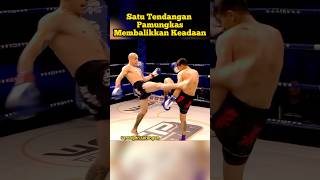 Petarung Ini Bertahan Dari Gempuran dan Berakhir Comeback shorts [upl. by Giff971]