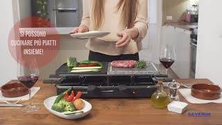 Severin RG 2341 Grill Raclette Pietra ollare [upl. by Ikkim]