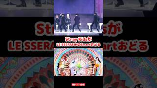 Stray Kidsが LE SSERAFIMのSMARTをおどる  Great dance by Stray Kids  shorts [upl. by Nagud]