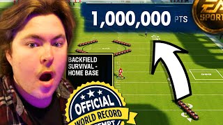 I Broke A Record in Madden 24 Best Backfield Survival Game EVER [upl. by Blanka91]