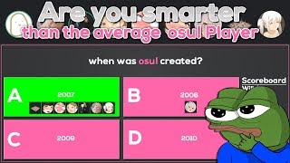 Osu Gameshow Are you smarter than the average osu player ft Will Stetson [upl. by Smiga841]