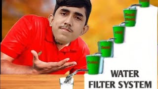 water filter system experiment its workedexperiment [upl. by Asabi347]