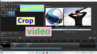 Openshot HOW TO CROP VIDEO IN OPENSHOT  Openshot Mai Video ko Crop Kaise kare [upl. by Stelu]