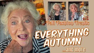 Fall Fashion Trends  Favorite Bags  Garden Bounty  Seniors Going Casual  Over 60 [upl. by Blanc]