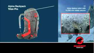 Mammut  Trion Pro Alpine Backpack [upl. by Constant]