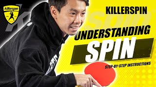 Understanding Spin  Killerspin Table Tennis Lessons [upl. by Ahsiya]