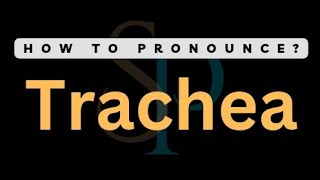 How To Pronounce Trachea Correctly [upl. by Anohs]