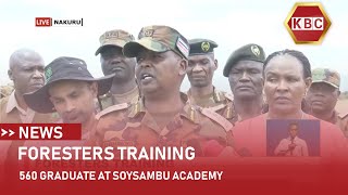 Foresters Training 560 Graduate at Soysambu Academy [upl. by Vardon57]