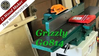 Grizzly G0814 Jointer Unboxing and Assembly [upl. by Atram946]