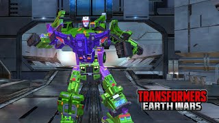 DEVASTATOR  COMBINER TRANSFORMATION  Transformers Earth Wars [upl. by Tnairb]