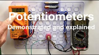 Potentiometers what they do and how they work fizzicsorg [upl. by Niak]