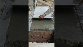 Floor Making construction floortiles civilengineering ytshorts skills [upl. by Kcirreg]