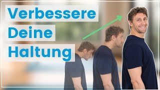 12 MIN Haltungstraining  Verbessere nachhaltig Deine Körperhaltung [upl. by Yemrots]