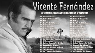 Vicente Fernandez Sus 20 Exitos Rancheras Viejitas Mix Para Pistear [upl. by Pappas]