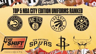 Top 5 NBA City Uniforms ranked [upl. by Nylla690]