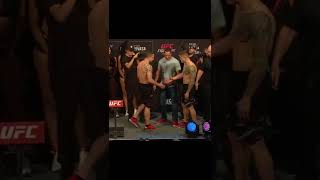 🔥 FaceOff Whittaker vs Vettori shorts ufc mma edit ufcparis weighing whittaker vettori [upl. by Eidua678]