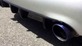 Motordyne Shockwave G7 vs AAM Competition exhaust quick start up Nissan Maximas [upl. by Norward]