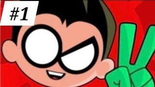 Teeny Titans 2  Teen Titans Go Figure Gameplay  1 Start New Game [upl. by Annoif]