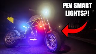 ITS LIT  Shredlights Underglow amp Lighting Kit for PEVs and Razor Mini Motos [upl. by Asilegna]