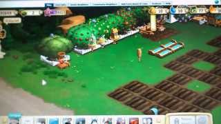 Farmville 2 tree grove watering trick [upl. by Bourne163]