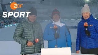 Live vom BiathlonWeltcup in Oberhof  ZDF SPORTextra [upl. by Eikin853]