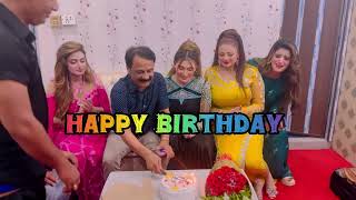 Stage Atcress Birthday party khushbookhan freozaali afreenpri Rubach funny comedy [upl. by Brott]