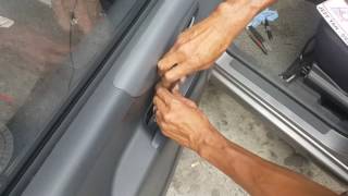 Jeff tan tutorial  suzuki celerio  front door panel removal [upl. by Aij]