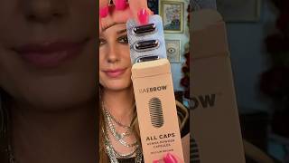 Henna Brow Tint🖤 makeup beauty eyebrows makeuptutorial [upl. by Alamak]