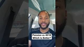 Pension vs 401K  Which Is Better [upl. by Rodolphe]