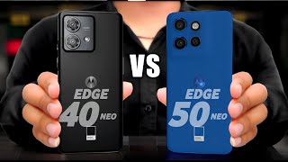 Motorola Edge 40 Neo Vs Motorola Edge 50 Neo  Full Comparison ⚡ [upl. by Steffy702]