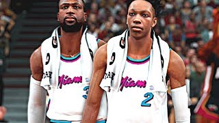 Zaire Wade and Dwyane Wade Mixtape  NBA2K18 [upl. by Etteragram540]