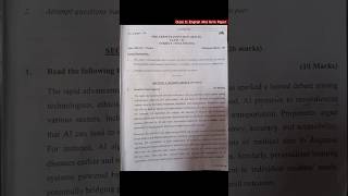 Class 11 English Mid term Exam 202425 morning shift shortfeed shorts trending viralvideo like [upl. by Essinger]