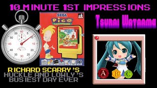 10 Minute 1st Impressions  Richard Scarrys Huckle and Lowlys Busiest Day Ever [upl. by Bailar]