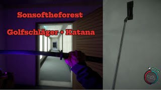 Sonsoftheforest Katana  Golfschläger Location sonsoftheforest location viralvideos foryou [upl. by Othilie]