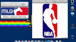 Photoshop Tutorial How to Create the MLGNBA Logo Effect [upl. by Yssenhguahs]