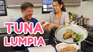 TUNA LUMPIA SPRING ROLLS  PokLee Cooking [upl. by Anthea836]