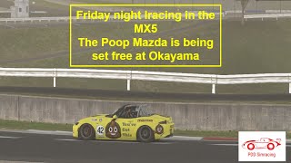 Iracing in the MX5 at Okayama [upl. by Norah]