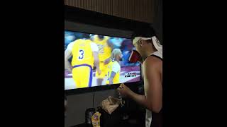 LAKERS vs CAVS Race to 10 pts First BasketRUI Reaction Video patriciobosspaldo nba [upl. by Grindlay]