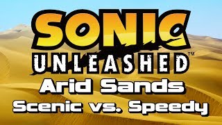 Dueling Speed Runs Arid Sands Day Scenic vs Speedy [upl. by Arst]