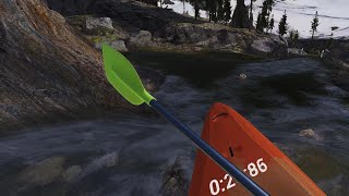 Whitewater VR Spring Mountain 2 Psvr2 gameplay [upl. by Cullen]