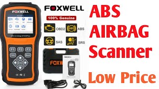 Foxwell NT630 Plus OBDII Automotive Scanner Code Reader Brake Bleeding ABS Airbag SRS Reset [upl. by Maker]