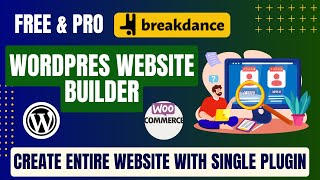 Breakdance WordPress Website Builder Plugin  Free amp Pro Breakdance Plugin Features amp Review [upl. by Aeila]