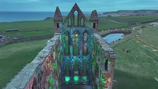 Whitby Abbey Illumination 2024 [upl. by Shir737]