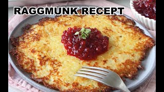 Raggmunk recept mat [upl. by Anawad]