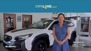 Youll find a lot to love like 0 financing during the Subaru A Lot to Love Event at Parkway Subaru [upl. by Kazim]